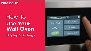 How To Use Your Wall Oven Display and Settings [upl. by Reid]