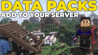 How To Add Data Packs to a Minecraft Server [upl. by Auqinahs]