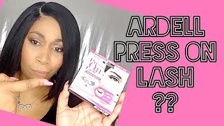 How to Apply Ardell Press On Lashes  First Impression  ThePolishedSwan [upl. by Derr859]