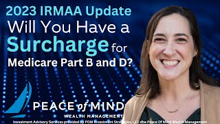 2023 IRMAA Update  Will You Have a Surcharge for Medicare Part B and D [upl. by Ennairak]