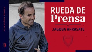 Rueda de prensa de Jagoba Arrasate previa al encuentro Girona vs Osasuna  08032024 [upl. by Euseibbob]