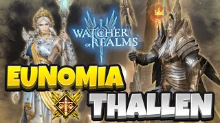 NEW FACTION Eunomia amp Thallen FORERUNNER Watcher of Realms [upl. by Ha]