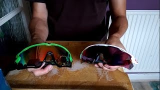 Fake Oakley Jawbreaker V Genuine Oakley Radar EV [upl. by Annawak]