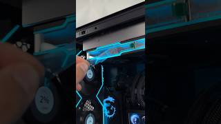 Hiding The AIO Tubes w Lian Li HydroShift LCD shorts [upl. by Esch]