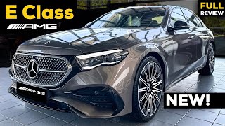 2024 MERCEDES E Class AMG Sedan NEW FULL InDepth Review Exterior Interior Infotainment MBUX [upl. by Che681]