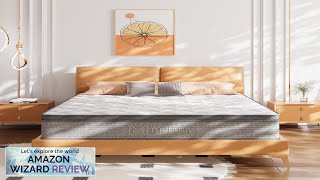 Mubulily Queen Mattress10 Inch Gel Memory Foam and Innerspring Hybrid Mattress in Review [upl. by Kramlich]