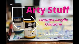 Liquitex Acrylic Gouache Review by Clair Bremner [upl. by Haslett]