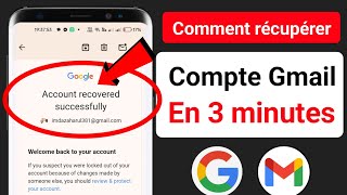 Comment récupérer un compte Gmail  Solutions Recovery [upl. by Irrab]