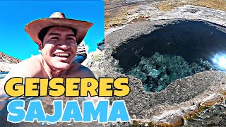 Conociendo los GEISERES DEL PARQUE NACIONAL SAJAMA 🇧🇴🏔️ [upl. by Hardie334]