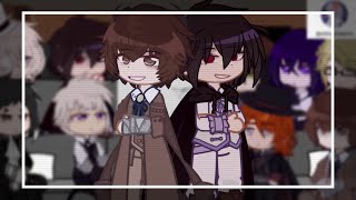 Past Bungo Stray Dogs React to the Future Bungo Stray Dogs  GACHA CLUB  BSD  READ DESC [upl. by Fulvi]