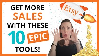 The BEST Etsy Tools To Make Selling On Etsy Faster amp Easier 😎 [upl. by Yrral]