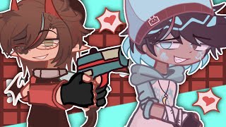 ‼️ BANG BANG ‼️  ANIMATION MEME  ❤️HAPPY DUO💙  GL2  ART [upl. by Svirad]