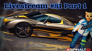 Asphalt 8 livestream  81  Multiplayer ft Alien [upl. by Edyth938]