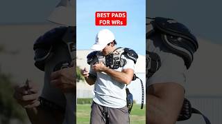 BEST SHOULDER PADS FOR WRs [upl. by Yrred]