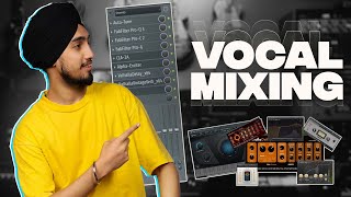 VOCAL MIXING  How to Process Vocals in FL Studio 20 My Vocal Chain  KP MUSIC [upl. by Lerraj416]