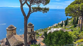 Ravello Italy 4K  The Hidden Treasure of the Amalfi Coast  Travel Vlog 4K Video Ultra HD 60fps [upl. by Ojibbob]