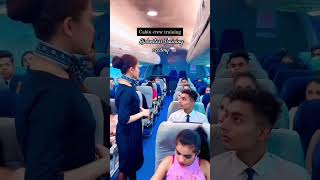 Airhostess Training Acedmy Cabin Crew Training aviationairhostesscabincrewlifestylejobs [upl. by Sandie281]