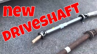 2015 F150 With Cruising Vibration  Rear Driveshaft Removal Fix [upl. by Iggem]