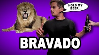 💪 Learn English Words BRAVADO  Meaning Vocabulary with Pictures and Examples [upl. by Hedelman]