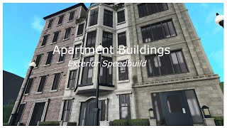 ✧ new york city apartments speedbuild  bloxburg speedbuild ✧ [upl. by Boudreaux]