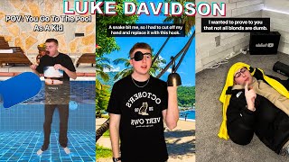 NEW LUKE DAVIDSON TikTok Compilation 3  Funny Luke Davidson [upl. by Bryn]