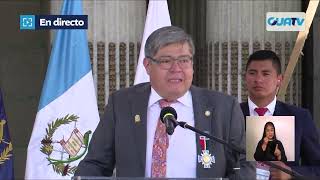 Discurso del Ministro de Gobernación Francisco Jiménez con motivo del 27 aniversario de la PNC [upl. by Dey]