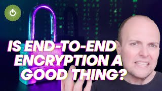 Is end to end encryption a good thing [upl. by Llenyt]