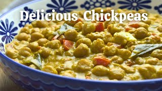 EASIEST Chickpea Curry  Healthy amp Vegan [upl. by Flinn]