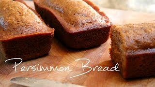 How to Make Persimmon Bread  rachel republic [upl. by Ecnahoy]