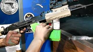 ProWin GBB Magazine for GHK AK 64rds fullauto [upl. by Bixler]