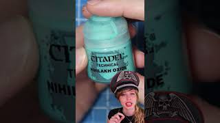 How to Paint PATINA BRONZE for Your MINIS shorts warhammer40k paintingminiatures [upl. by Ambros]