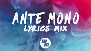 Cazzette  Ante Mono Continuous Lyrics Mix [upl. by Tod]