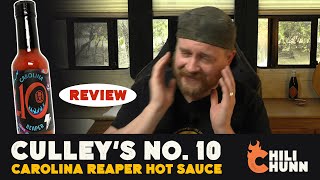 Culleys quotNo 10quot Carolina Reaper Hot Sauce Review [upl. by Poulter952]