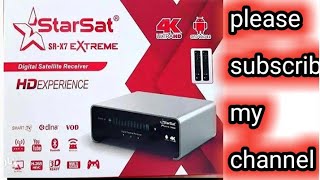 starsat srx7 extreme Android 4k All settingsUrdu hindi [upl. by Bride]