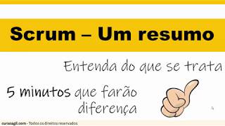 Scrum Um resumo do Scrum em 5 minutos [upl. by Quint]