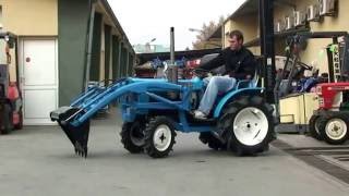 Compact Tractor Iseki TX1510 with Loader [upl. by Tannie]