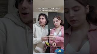 Dando comida por primera vez a mi bebé mom pov [upl. by Stephens]