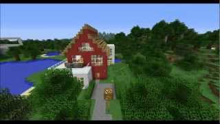 Modernes Minecraft Einfamilienhaus 2 [upl. by Roi]