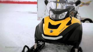 2012 SkiDoo Skandic SWT Snowmobile Review [upl. by Marsland]