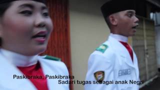 KAPUAS HULU PUTUSSIBAU quotMARS PASKIBRAKAquot [upl. by Akired]