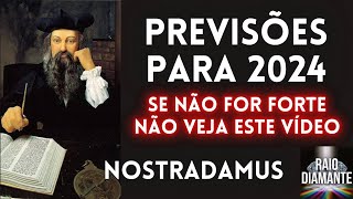 PREVISÕES DE NOSTRADAMUS PARA 2024 [upl. by Deerdre]