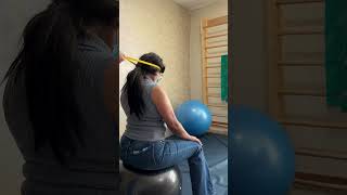 Ejercicios Región Cervical Resistida con Elástico  Fortalece Cervicales [upl. by Lorain]