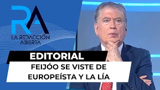 Feijóo se viste de europeísta y la lía [upl. by Ahsiam922]