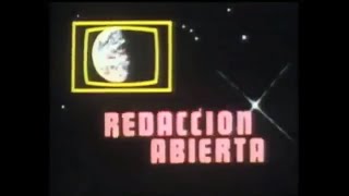 Cabeceras Telediario  TVE 1TVE 2  19811982 [upl. by Inahs]