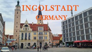 Walking Tour in Ingolstadt Germany 🇩🇪 2022 [upl. by Nnayrrehs]