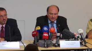 Pressekonferenz Polizei Amoklauf Olympia Einkaufszentrum OEZ [upl. by Gaudet611]