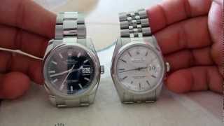 Rolex Datejust Watch Review 116200 vs 16200 [upl. by Nosinned]