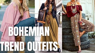 Chic Bohemian Trend Outfit Ideas How to Wear Boho Outfit in Spring Summer [upl. by Aehr]