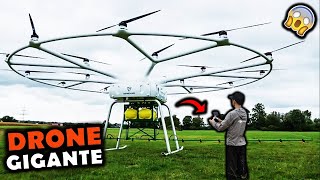 INCRÍVEL NOVO DRONE GIGANTE QUE FAZ PULVERIZAÇÃO AGRÍCOLA  MAIOR DRONE PULVERIZADOR DO MUNDO [upl. by Appilihp]