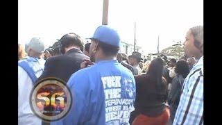 Former Crips leader Stanley Tookie Williams speaks from the dead at his own funeral after execution [upl. by Aleahs280]